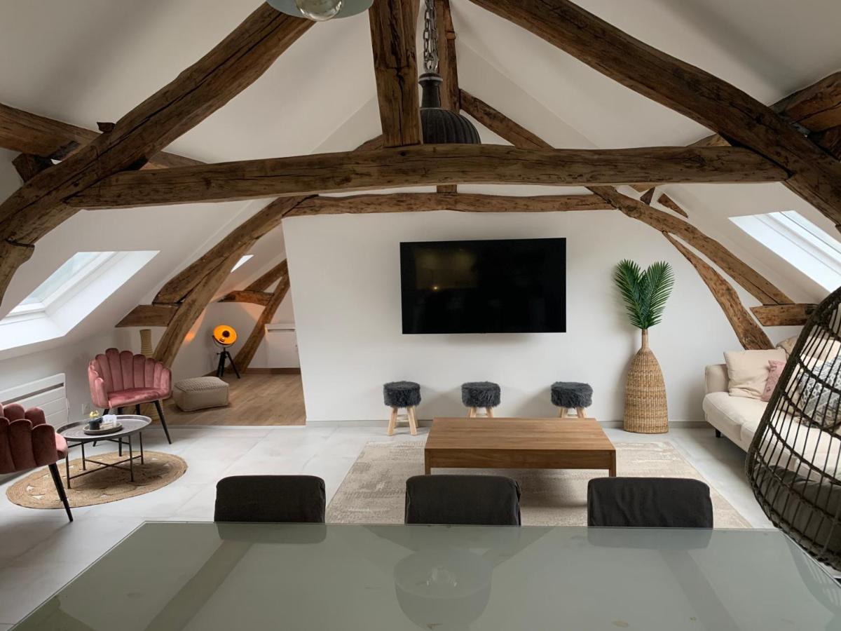 Appartement Spacieux En Plein Coeur De Rouen Kültér fotó
