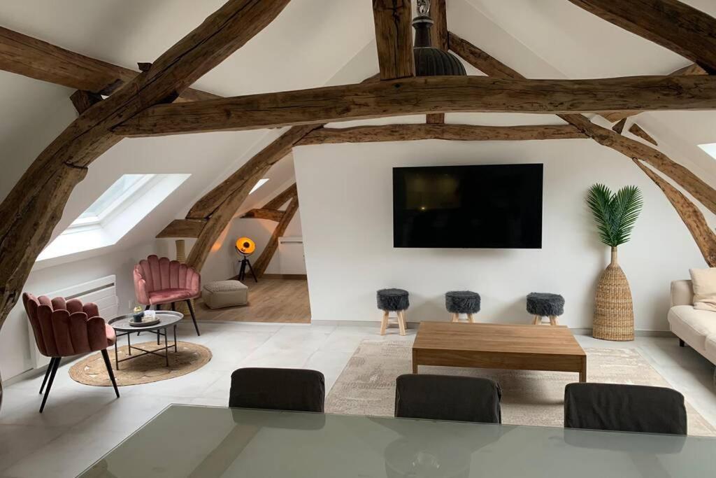 Appartement Spacieux En Plein Coeur De Rouen Kültér fotó